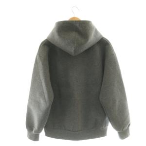 EVERYDAY I LIKE  24AW Oversized ジップ フーディー パーカー グレー