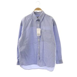 25AW オーバーサイズシャツ F ブルー /ES OS