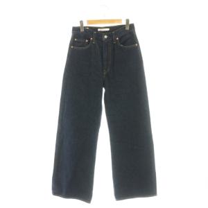 24SS RIBCAGE WIDE LEG デニムパンツ 27 インディゴ