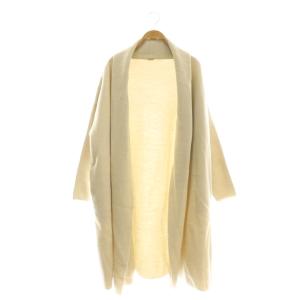 24AW SMOOTH KNIT GOWN MIDI コート ガウン アウター ベージュ ウール /CX