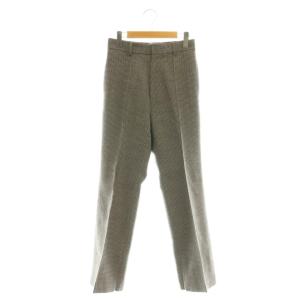 5AW Houndstooth Side Zip Pants パンツ ワイド 千鳥格子 34 ブラウン