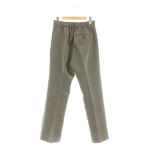 Lisiere L'Appartement 5AW Houndstooth Side Zip Pants パンツ ワイド 千鳥格子 34 ブラウン