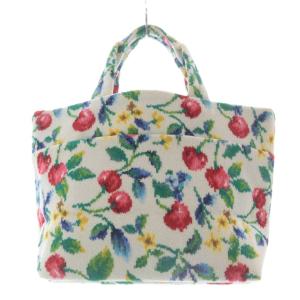 FEILER スウィングチェリー バッグ トートバッグ ハンドバッグ 白 ホワイト /SR