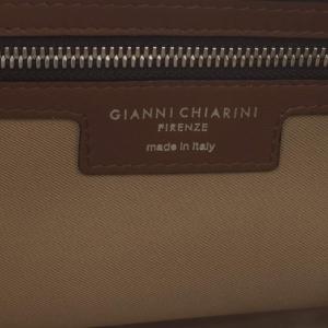 GUM gianni chiarini DUA スモールトートバッグ ハラコ ブラウン