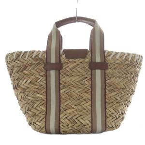 ANYA HINDMARCH アビスポーク ウォルトン バスケット ベージュ
