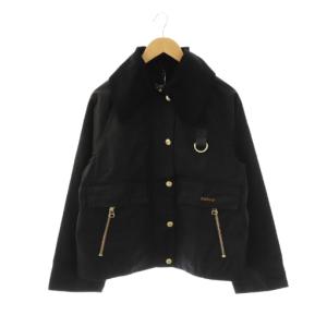 CATTON ワックス ジャケット US4 ブラック