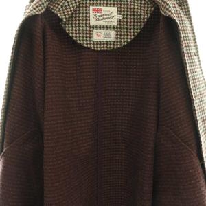 Traditional Weatherwear 25AW MALTON ヒートツイードショートコート 32 ブラウン