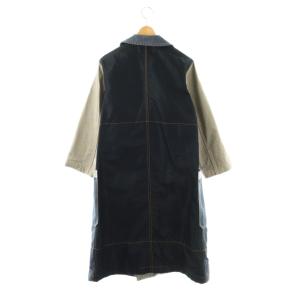 Tao デニムダブルボタンスプリングコート S AD2017