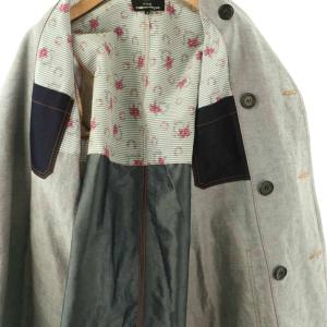 Tao デニムダブルボタンスプリングコート S AD2017