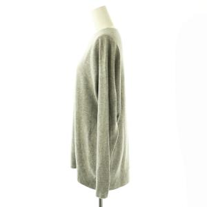 MUSE de Deuxieme Classe CAPRI クルーネックプルオーバーニット セーター 長袖 グレー /DO OS