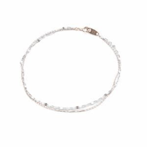 スクリューチェーン ブレスレット K10YG ゴールド ホワイトゴールド /SR