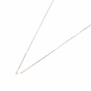 ete ミラーカットチェーン ネックレス K18MPG ミストピンクゴールド