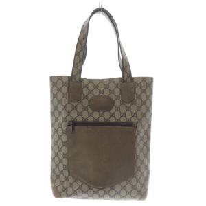 002 103 1301 GGスプリーム トートバッグ PVC グレー /YO11 OH