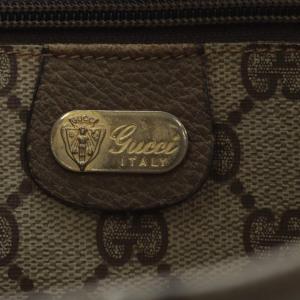 GUCCI 002 103 1301 GGスプリーム トートバッグ PVC グレー /YO11 OH