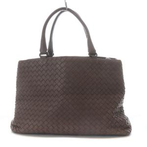 223377 トートバッグ イントレチャート レザー ブラウン