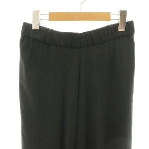 Deuxieme Classe シルクサテンスカート ブラック