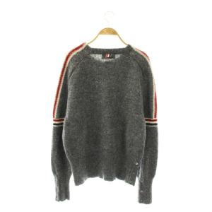 THOM BROWNE MKA177A-00278035モヘアニット 1 グレー