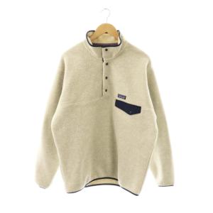 25450 Synchilla Snap-T フリースジャケット M ライトグレージュ