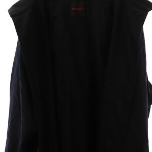 CABaN ウールギャバジン スタンドカラーコート M ネイビー