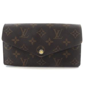 モノグラム ポルトフォイユ サラ 長財布 二つ折り ブラウン M60531 /YO14 OH