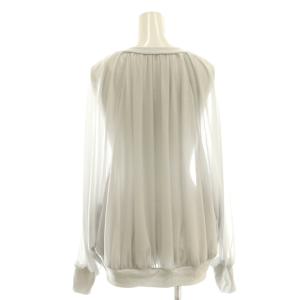 JILL STUART 24SS トリコットシフォンブルゾン シアー F グレー /CX OS