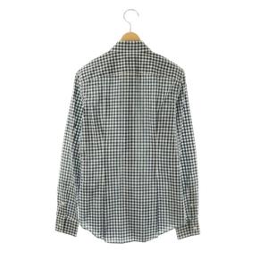RALPH LAUREN ギンガムチェック シャツ ボタンダウン 長袖 4 ネイビー /HK OS