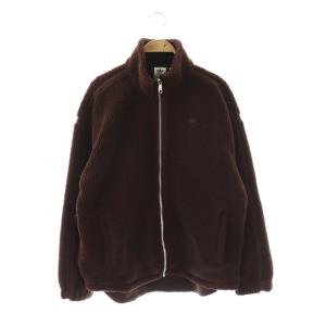 23AW プレミアム エッセンシャルズ オーバージャケット アウター ボア S ブラウン /CX OS