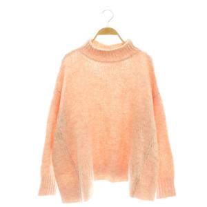 ツイードガンジーSWEATER セーター ニット 0 ピンク /DF OS