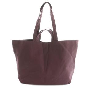 SLOBE IENA 25AW LOUNA SLOBE別注 BIGトートバッグ キャンバス プリント 紫 /MI OS
