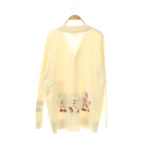 gelato pique × Nintendo 25SS スーパーマリオ キノピオ ヨッシーJQDカーディガン M-L クリーム