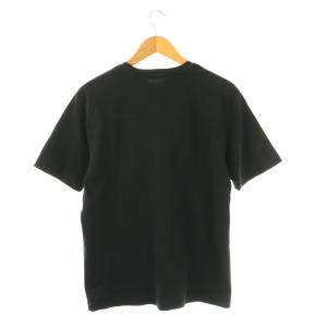 DIESEL BLACK GOLD フロントポケットデザイン Tシャツ カットソー 半袖 L ブラック /HK OS