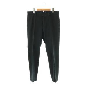 HIGH COMFORT ストレッチ スラックス パンツ テーパード 48 ネイビー /HK OS AD