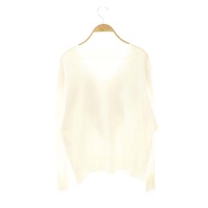 Diagram GRACE CONTINENTAL フラワーレースニット カットソー 36 オフホワイト ブラック /DO OS