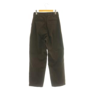 Shinzone TOMBOY PANTS テーパードパンツ タック 36 ブラウン /DF OS