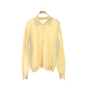 25AW Raccoon Knit Cardigan カーディガン ステンカラー F アイボリー /CX