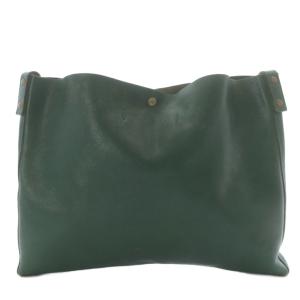 IL BISONTE ショルダーバッグ ワンショルダー レザー グリーン /YO4