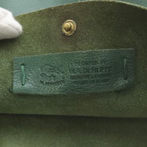 IL BISONTE ショルダーバッグ ワンショルダー レザー グリーン /YO4