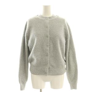 ニット アンサンブル キラキラプルオーバー キラキラカーディガン 2 グレー /DF OS