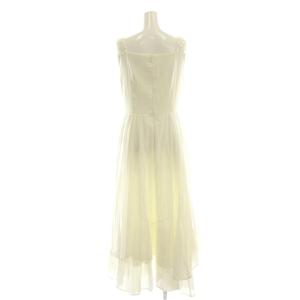 Apuweiser-riche 24SS ワッシャープリーツイレヘムワンピース ロング 1 ホワイト /DF OS
