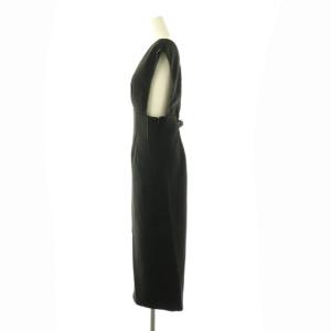 Apuweiser-riche パイピングハイウエストジャンスカ ワンピース ロング 1 ブラック /HK OS