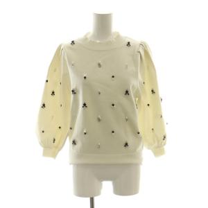 ビジューニット セーター 2 白 ホワイト /SS OS