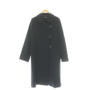 ウール コート M ネイビー