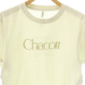 SNIDEL × チャコット Chacott 25SS Sustainable ロゴTシャツ カットソー 半袖 F ミントグリーン