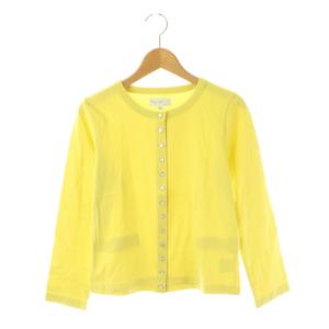 カーディガン 長袖 T1 イエロー /DO OS