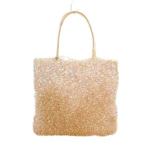 ワイヤーバッグ ハンドバッグ ピンク /MI OS