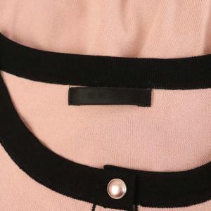 TO BE CHIC レーヨンポリエステル ニットカーディガン 長袖 ストレッチ 40 ピンク /MY OS