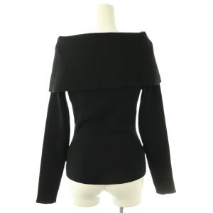 LUDLOW 25AW Off-the-shoulder knitted top