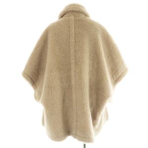 Max Mara TEBE1 テディベア ケープコート UNICA M
