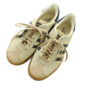 adidas Originals GAZELLE BOLD スニーカー シューズ US7 24.0cm オフホワイト 紺 ベージュ JQ5126