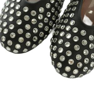ALAIA BALLERINA STRAP バレエシューズ 37 ブラック